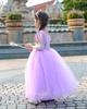 Axaxa Princess Dress, Rapunzel Costume for Kids (Long Hair Princess Dress + Tiara, Etc.), 7-Piece Set, Sizes 100-140cm, Kids' Costume, One-Piece