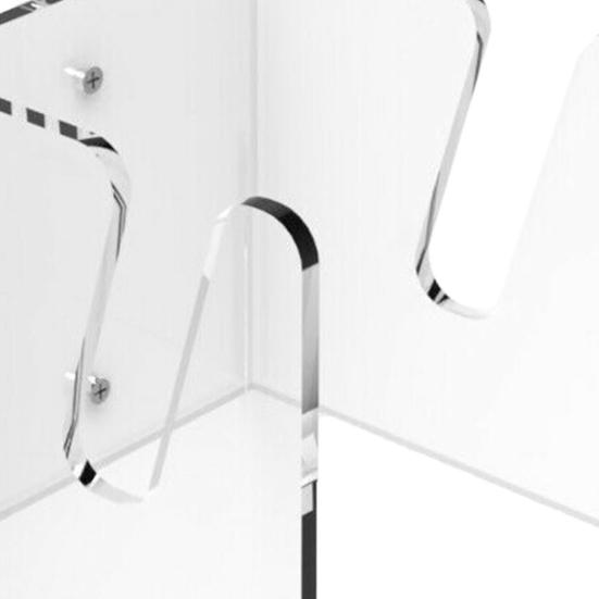 Wall-Mounted Skateboard Rack Displaying Acrylic Wall Hanging Sliding Plate Bracket Display Stand for Longboard