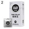 12Pcs Male Thin Latex Condoms Sex Toys Delay Ejaculation Time Penis Sleeves
