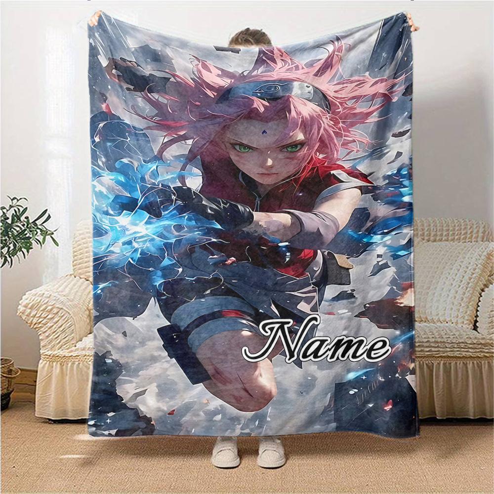Custom Name Rogue Shinobi'S Awakening Party Blanket For Couch Bed Plush Cozy Fuzzy Blanket Super Soft Warm Blankets For Fall And Winter 0916189