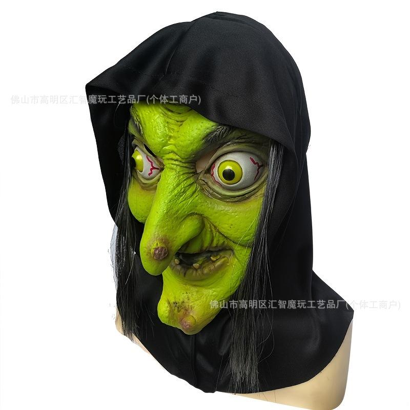 Hot-selling Halloween masks for the elderly, realistic and funny old man headgear