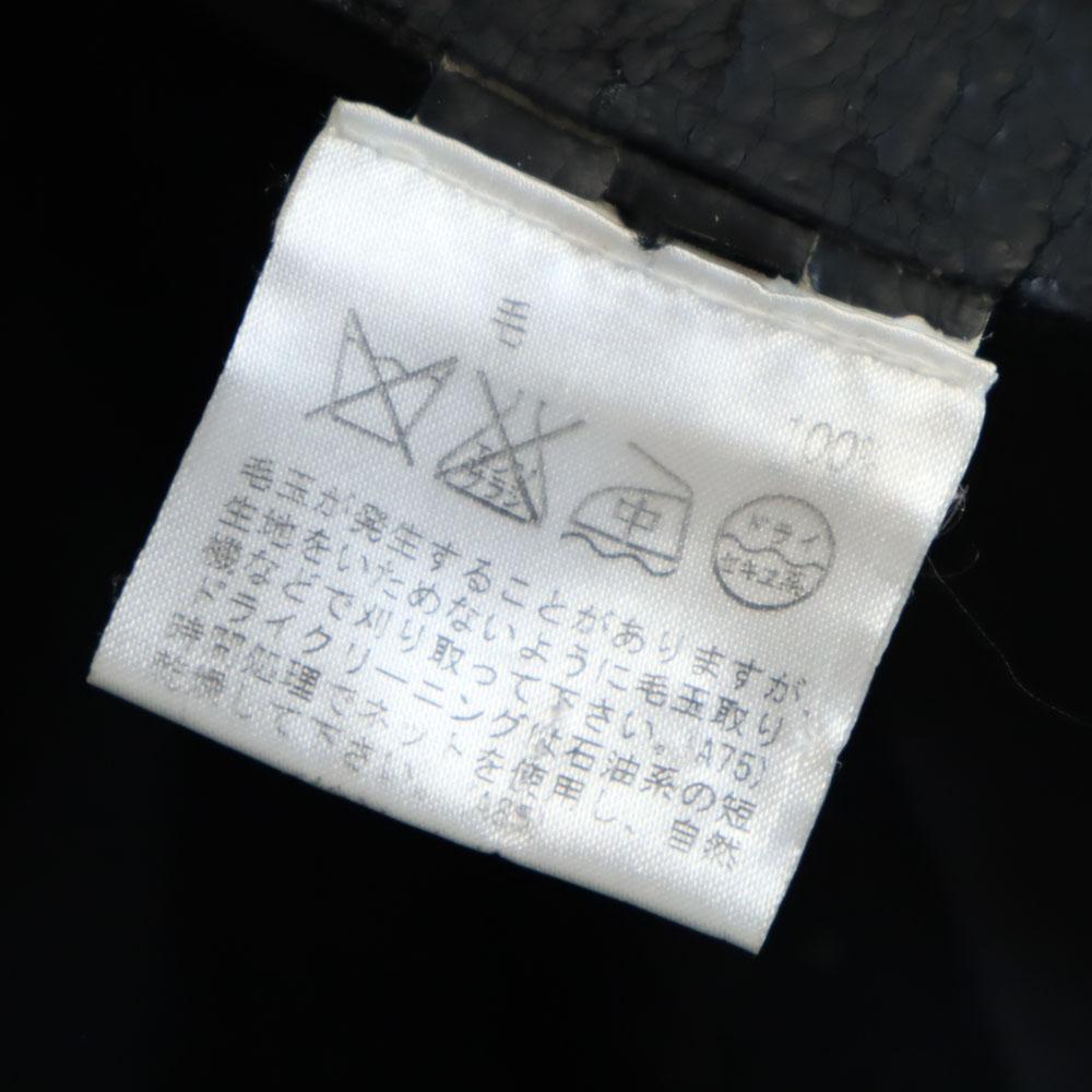 GRIFFIN Made In Italy Melton Chester Coat M Black Men's Used