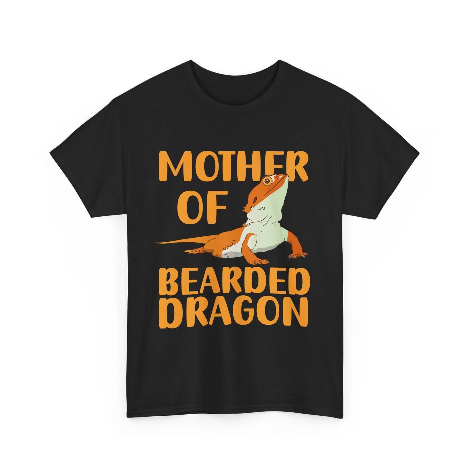 Bearded Dragon Shirt, Mother Of Bearded Dragon Reptiles Lovers Shirt 4XL