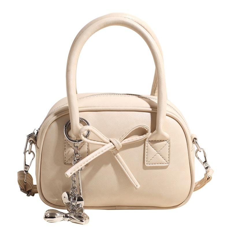 This Year's New Niche Retro Ballet Style Design Sense Portable Bowling Bag Women's Versatile Foreign Style Commuter Messenger Bag