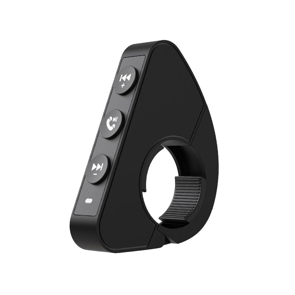 

НОВЫЙ Высококачественный Водонепроницаемый Беспроводной Bluetooth Пульт Дистанционного Управления на Руль для Гарнитуры Шлема Мотоцикл/Велосипед Медиа Контроллер