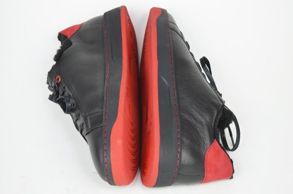 Turnschuhe Winter Kadar 3778644 40 Schwarz mit rotem Leder