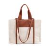 Portable canvas large bag women's large-capacity new high-end commuter shoulder bag fashion