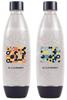 SODASTREAM Fuse Bubble Mosaic Bottle Set 2x1L, Multicolor