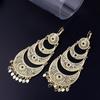 Women For Earrings Drop Long Traditional Muslim Wedding Hanging Earrings Bride Jewelry Gift