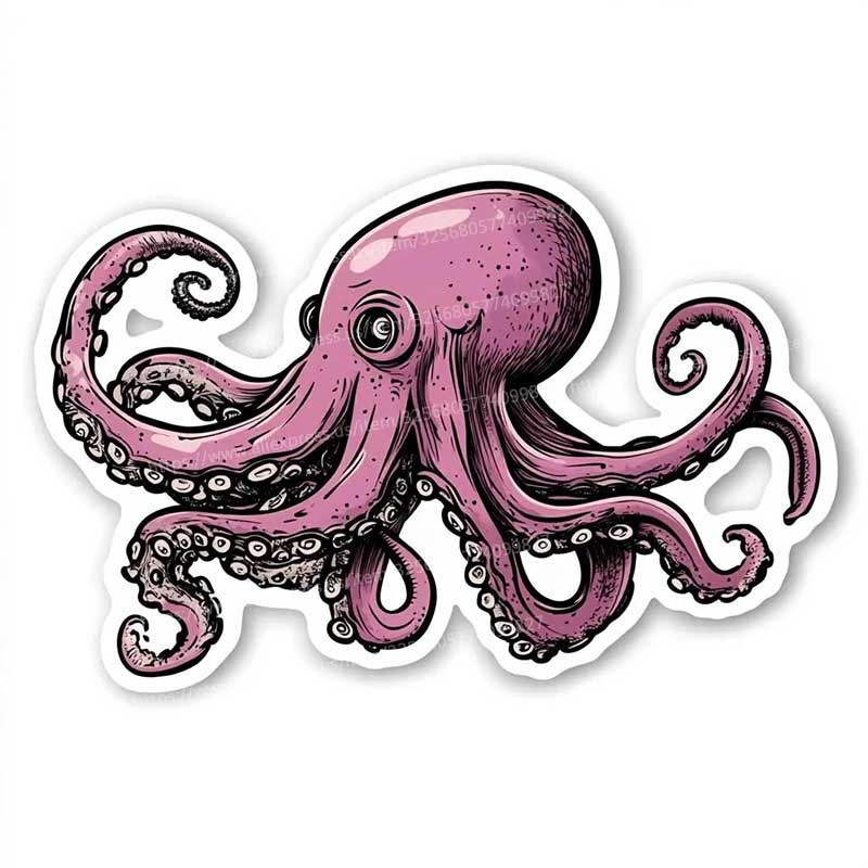 Octopus Tentacle Car Sticker Vinyl Decal Waterproof Rear Window Motorcycle Camper Bumper Truck Laptop Decoration Y210