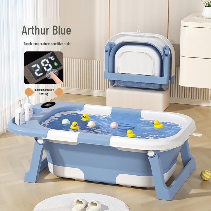 JINGRUIXIANG Foldable Baby Bathtub