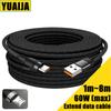 Cablu de Încărcare Rapidă și Cablu de Date USB Tip C Extins 2M 3M 5 Metri Micro USB Android Pentru Telefon Huawei Xiaomi Vivo Oppo Și Leeco