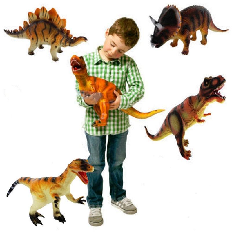 Premium Quality Toy Dinosaur Large Rubber Play Figures Ideal For Kids' Imaginative Play