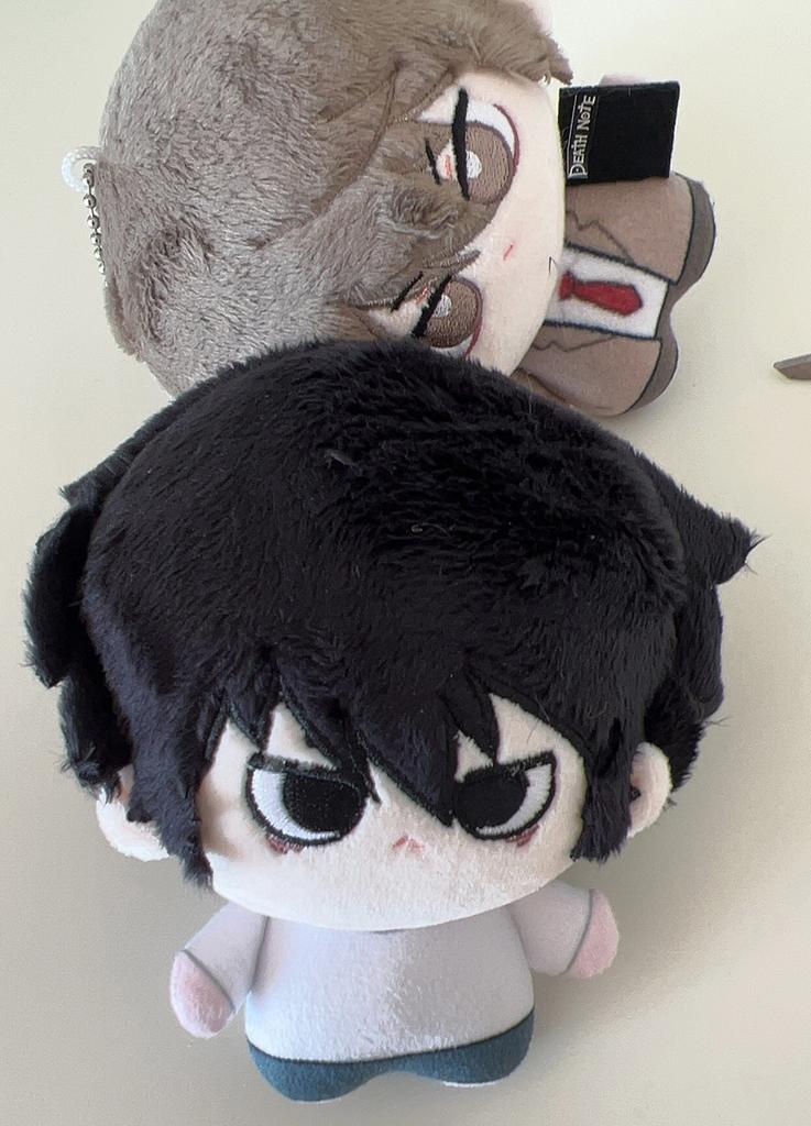 10cm Kuscheliger Yagami Light L·Lawliet Plüschtier Freunde Manga Zubehör Flauschige Figuren Rucksack Dekorative Hängender Schlüsselanhänger Geschenk