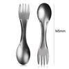 Titanium Spoon New EDC Outdoor Camping Picnic Cookware Portable Multistyles Titanium Spoon Ultralight Titanium Alloy Fork