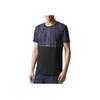 adidas Neo Breathable Lightweight Comfortable Sports Casual Short Sleeve T-Shirt Men Tops Navy-Blue BR3721