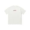Li Ning T-Shirts Unisex Ecru Rundhalsausschnitt Moderate Gerade Passform AHSU255-1