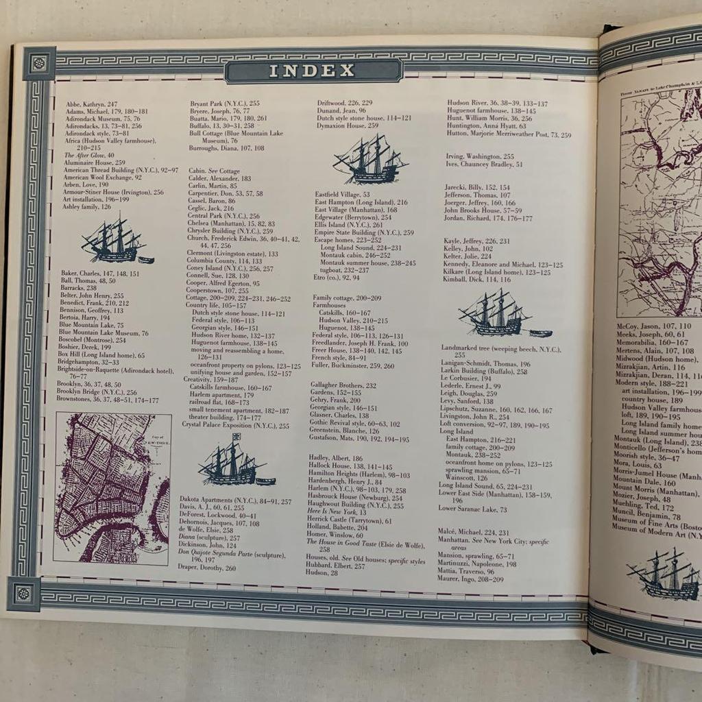 [USED] NEW YORK STYLE Interiors Foreign Books Rare Photo Collection