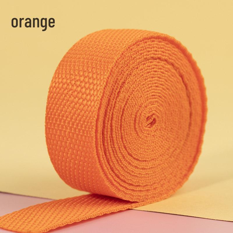 2.5 cm Colored Polypropylene & Nylon Webbing Backpack Strap | Flat Ribbon Handmade Accessories