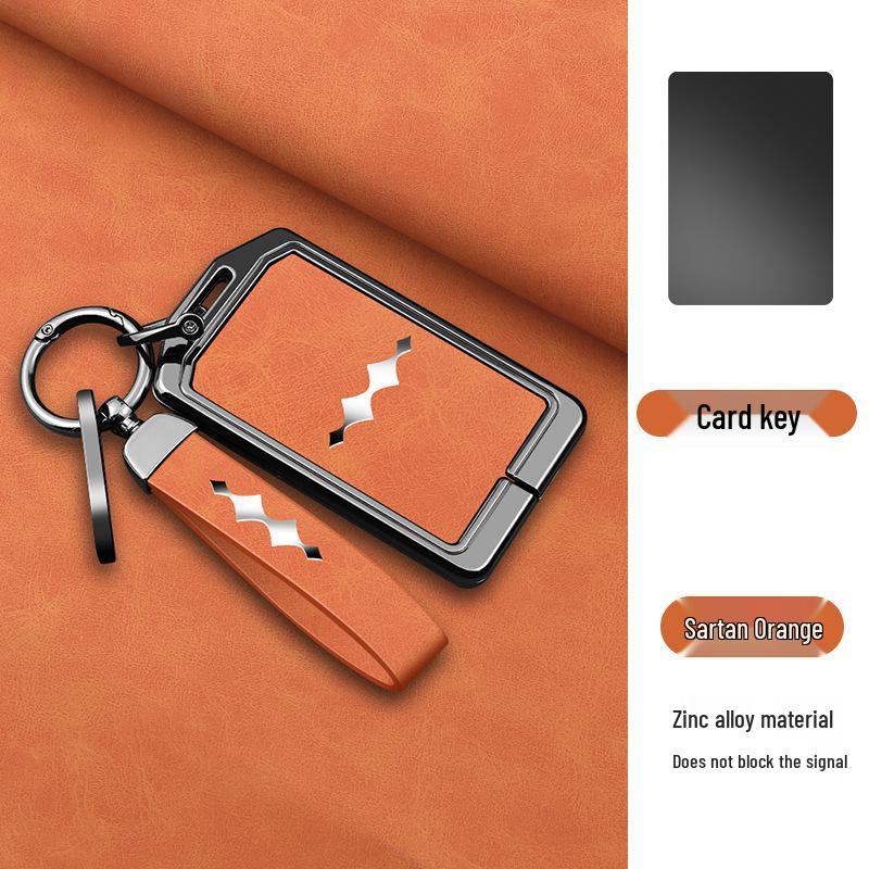 BYD Leopard 5 Card Key Case 2024 NFC Remote Control Zinc Alloy Shell Keychain