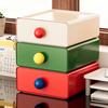 1/3Pcs Large Capacity Desk Organizer Boxes Multipurpose Waterproof Dust-proof Stackable Drawer Storage Boxes