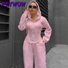 Women's Fashion Casual Long Sleeve Pants Suits