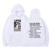 New Spring and Autumn American High Street Kanye Men's and Women's Same Spoofing Character Graffiti Alphabet Hooded Sweater