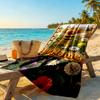 Biene Maja Personalized Text Beach Towel High Absorbency & Quick-Dry Perfect for Traveling Yoga Camping and Swimming