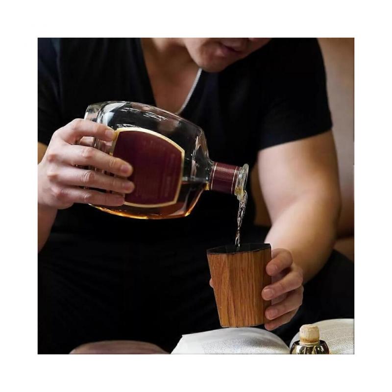 Whiskey Cup Vintage Drinking Glass Multifunctional for Parties Home Barbecues Unique Gifts for Whisky Lovers
