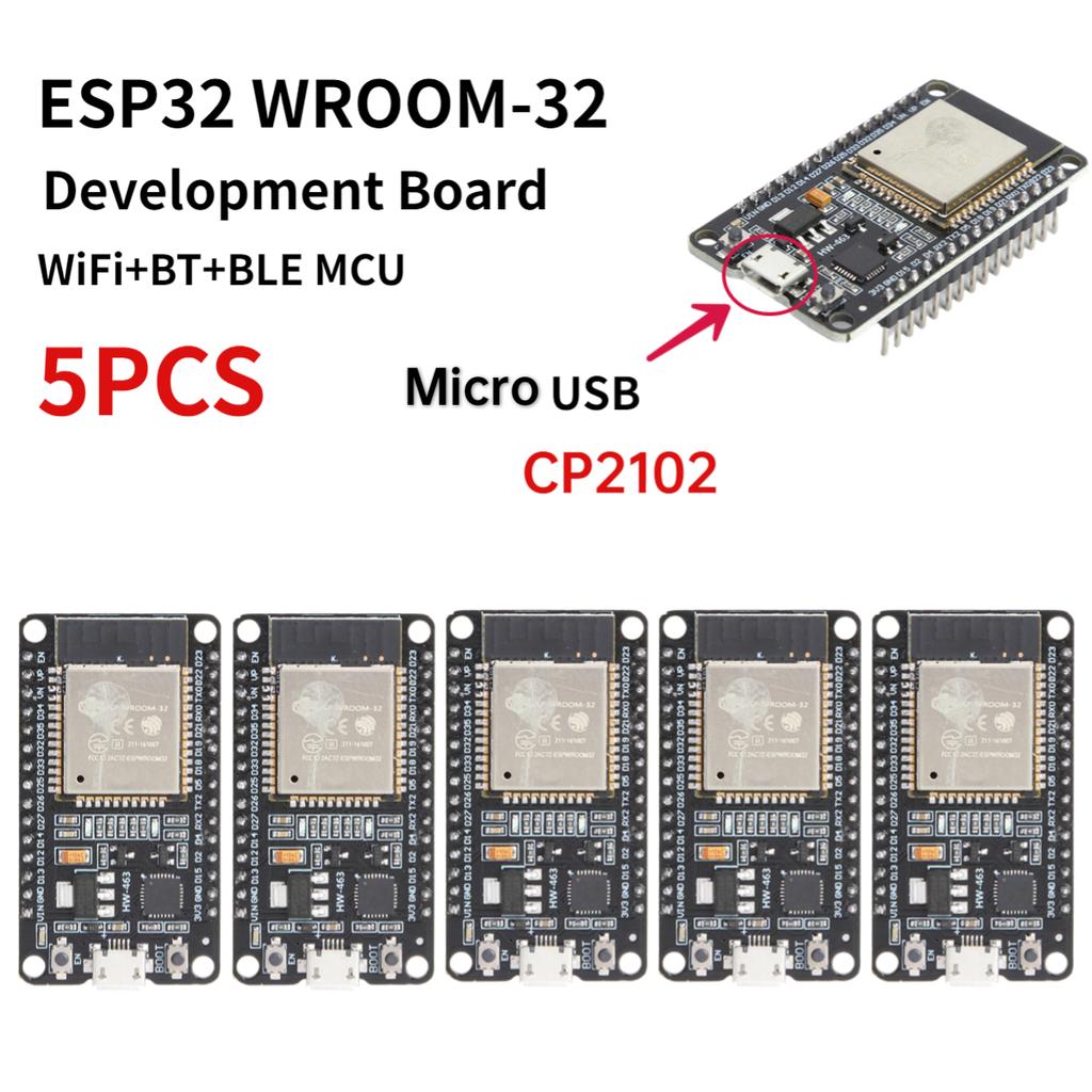 ESP32 -32 Entwicklungsboard TYP-C CH340C/ USB CP2102 WiFi+Bluetooth Ultra-Niedriger Stromverbrauch Dual-Core Drahtlosmodul