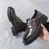 Fashion Formal Leather Oxfords Shoes Male Wedding Party Shoes Casual Slip On Walking Footwear Luxury Brand Casual Business Men's Flats