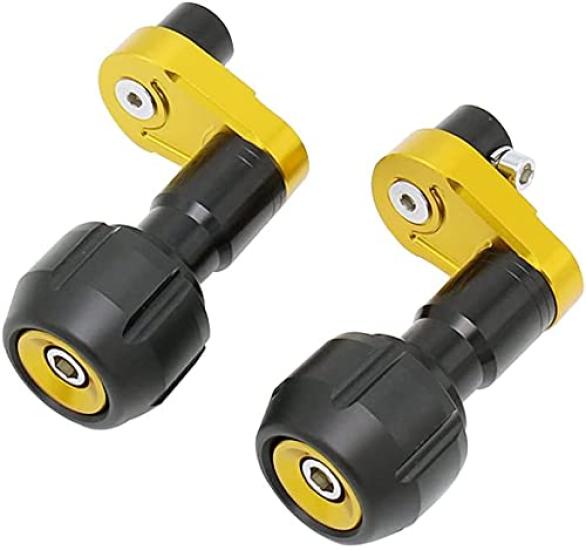 YUANYE Frame Slider Fairing Guard for Ninja 400 and Ninja Aluminum Alloy Adhesive 250, Anti-Tip (Red)