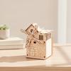 Pinwheel Music Box Wind-up DIY Craft Kit Educational for Children