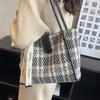 Tote Bag New Women's Bag Single Shoulder Large Capacity High Sense Versatile Canvas Large Bag Commuter Bag