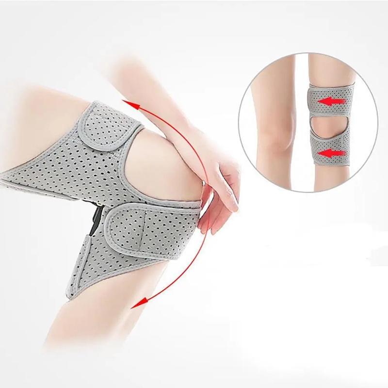 Powerful Rebound Springs Knee Assistive Device Non-Slip Breathable Booster Adjustable Spring Stabilizer Brace Joint Support
