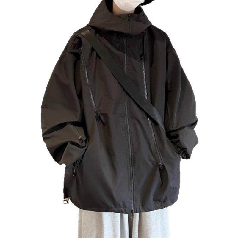 Unisex Hooded Jacket - Waterproof Windproof Casual Outdoor Coat Men Women