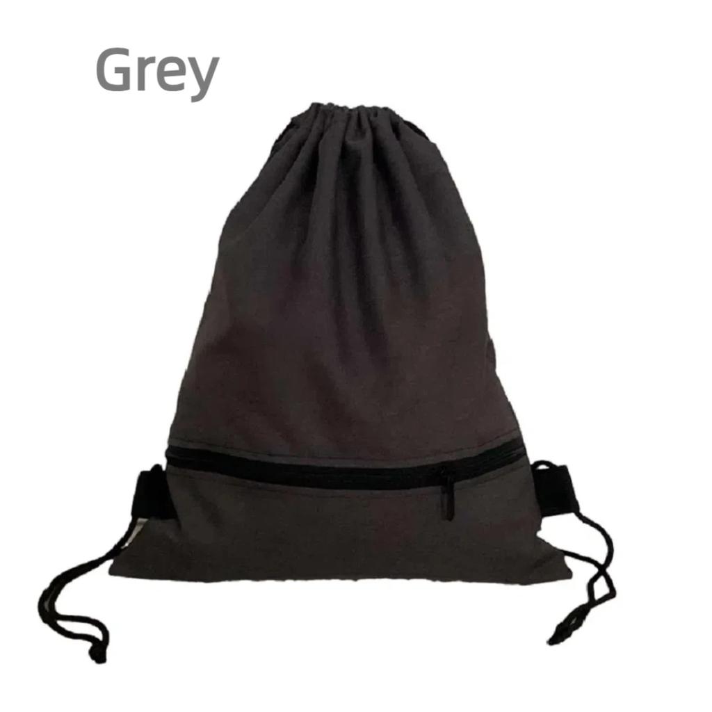 Chic Minimalist Drawstring Bag – Lightweight Shoulder Backpack for Daily Use, Beach, Shopping & Casual Outings