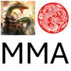 Maglietta Dragon Muay Thai Kick Boxing Stampa 3D Vintage Allenamento Protezione UV Asciugatura Rapida Uomo Donna Unisex Manica Corta Girocollo MMA Arti Marziali Miste