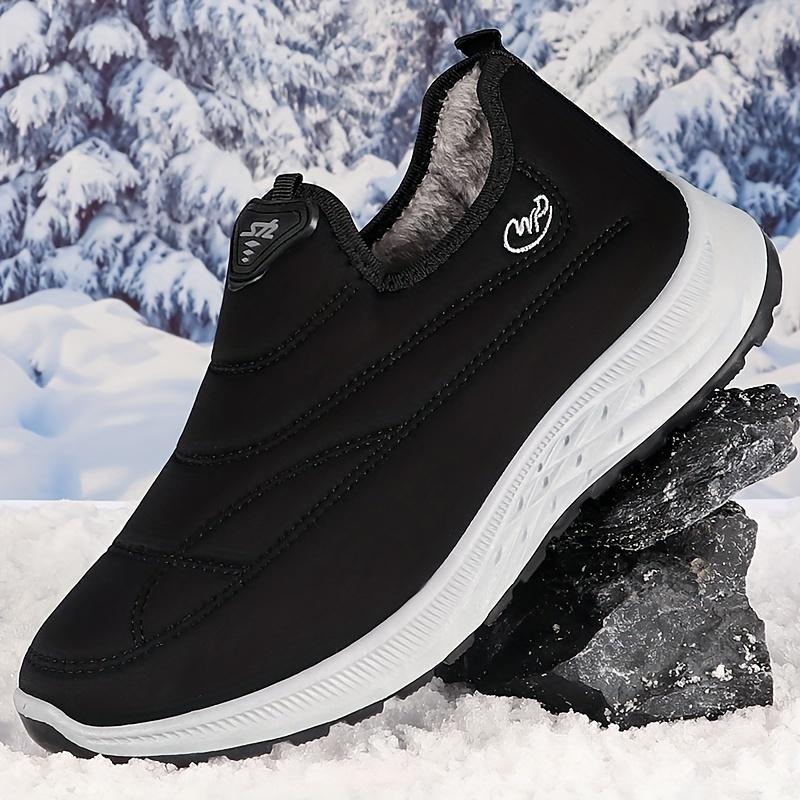 Warm and Comfortable Men's Snow Boots Non-Slip Ankle Boots for Outdoor Hiking Shoes