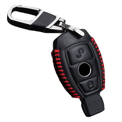 Ontto Mercedes-Benz Smart Key Case, Key Cover, Key Holder, Fits A B, C, E,