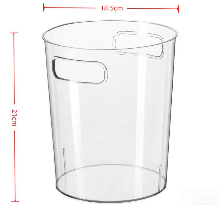 Acrylic Transparent Large French Bud Vase for Fresh Flowers