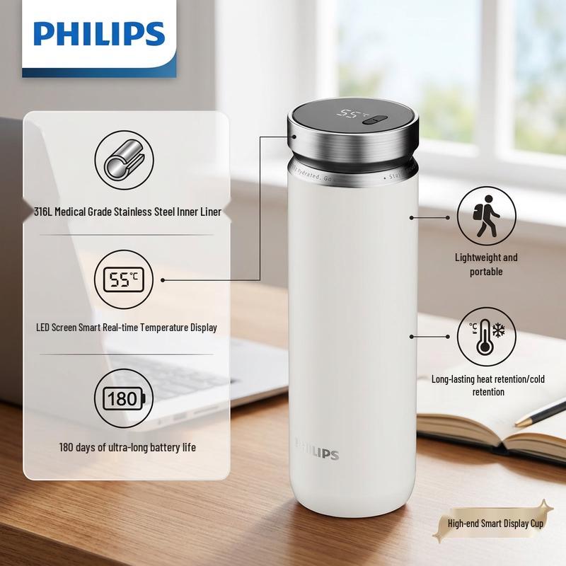 Philips Smart Insulated Bottle with LED Display