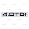 Automobile 2.0TDI 3.0TDI 4.0TDI 1.6TDI 1.9TDI Labeling Suitable For  Audi Displacement Labeling