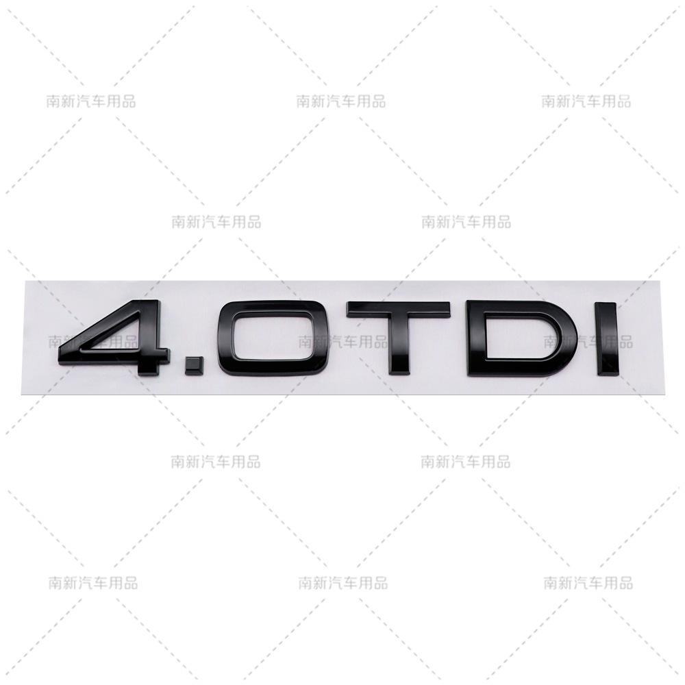 Automobile 2.0TDI 3.0TDI 4.0TDI 1.6TDI 1.9TDI Labeling Suitable For Audi Displacement Labeling
