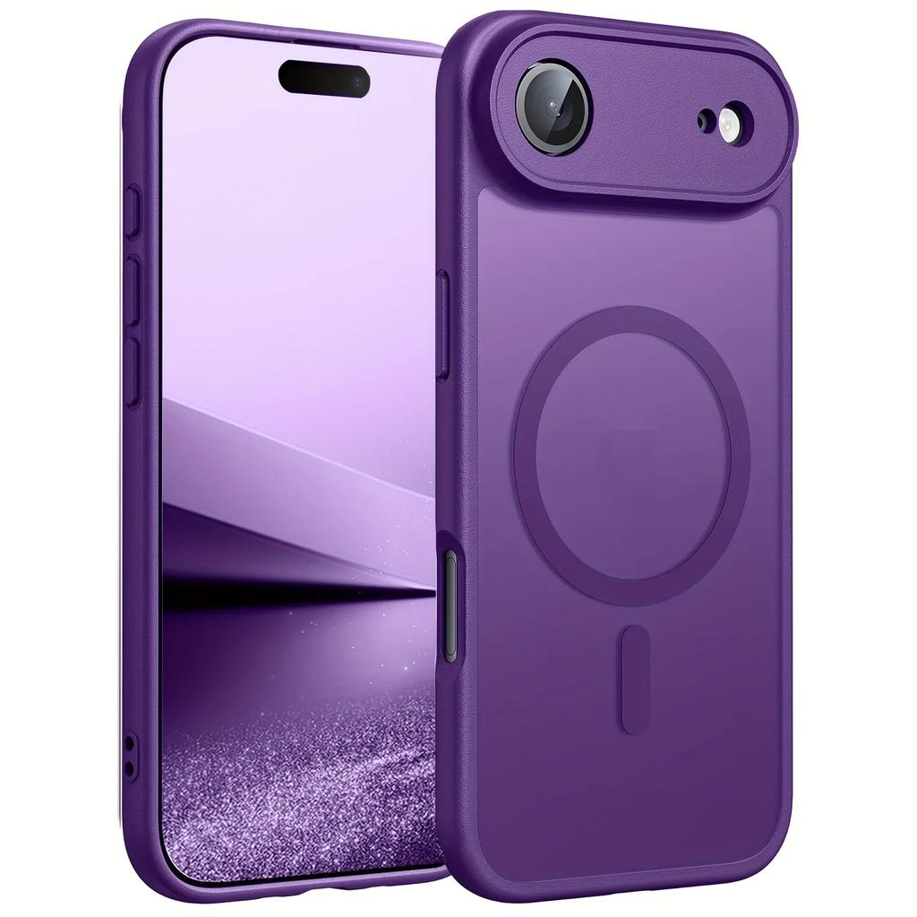 New Translucent Magnetic Case For iPhone 17 Air 16 15 14 Plus 13 12 11 17 Pro Max For Magsafe LensProtector Shockproof Cover