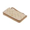 Coach Zip Around 19 Solid Color Letter Logo Classic Monogram Canvas With Leather Clutch Wallet Small Women Wallet Khaki C4452-IMVHK
