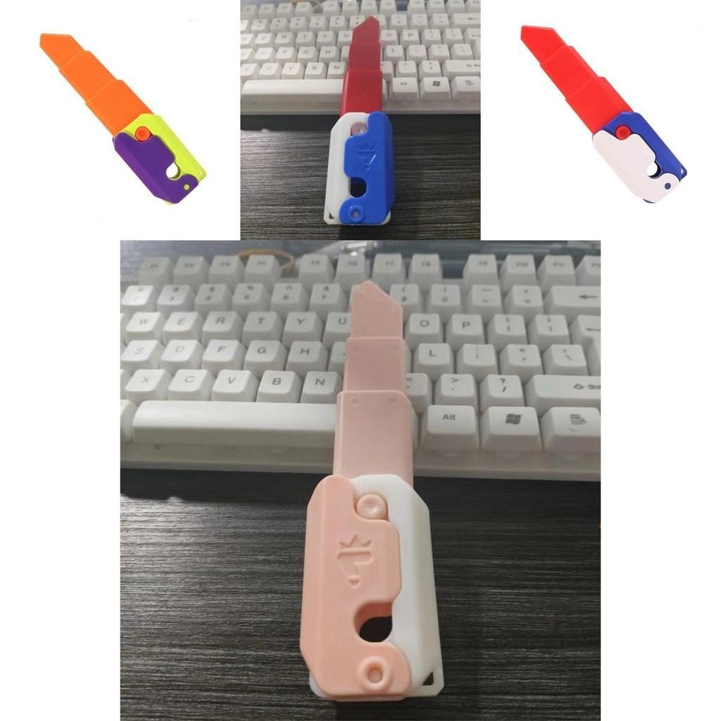 Large Carrot Knife Toy 3d Gravity Upgrade Edition Trendy Stress Relief Toy
