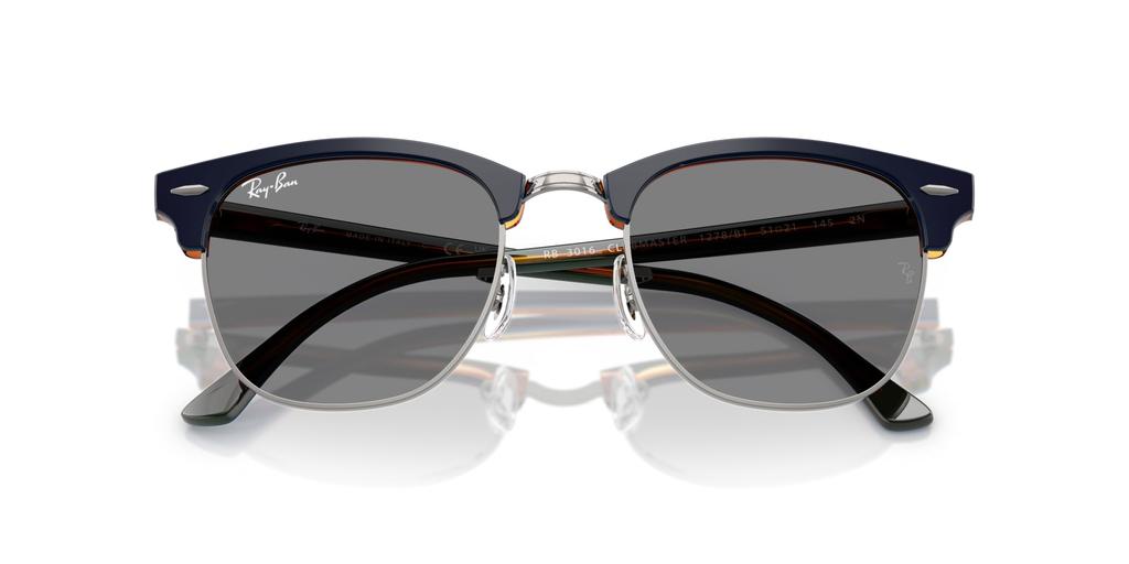 Sunglasses 0RB3016 Blue On Red Havana On Gunmetal 49 Ray-Ban