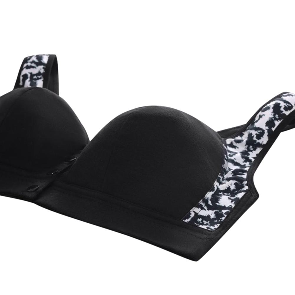 Women's Large Size Front Buckle Bra Vest Style Comfortable Bra