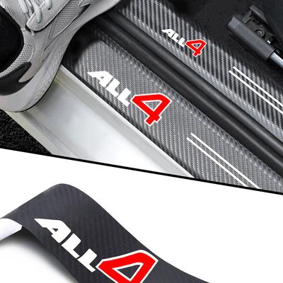 Per accessori Mini Cooper all4 R56 R50 R51 R52 R53 R52 R55 R57 4 pezzi Soglia per auto Adesivo per auto Auto